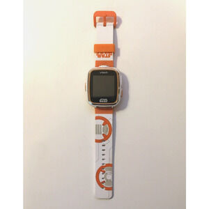 Vtech Star Wars White Orange Smartwatch D5 - Tested & Works - US Seller